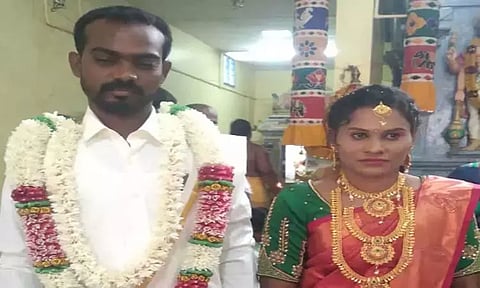 ஒரே கயிற்றில் காதல் தம்பதி தூக்கிட்டு தற்கொலை...! திருமணமான 2 மாதத்தில் நடந்த சோகம்