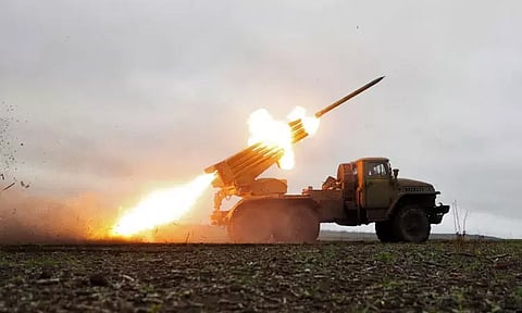 ரஷியாவின் ஏவுகணை மழையால் குலுங்கியது, உக்ரைன்; 120 ஏவுகணைகள் வீசப்பட்டதாக தகவல்