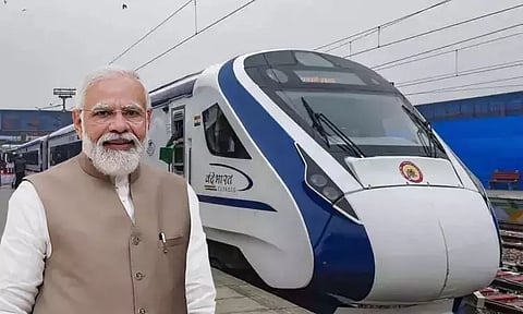 7-வது வந்தே பாரத் ரெயில் சேவை - பிரதமர் மோடி இன்று தொடங்கி வைக்கிறார்