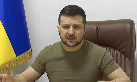 ரஷியாவின் ஏவுகணை தாக்குதல்களால் உக்ரைனின் பல இடங்களில் மின்வெட்டு: ஜெலென்ஸ்கி