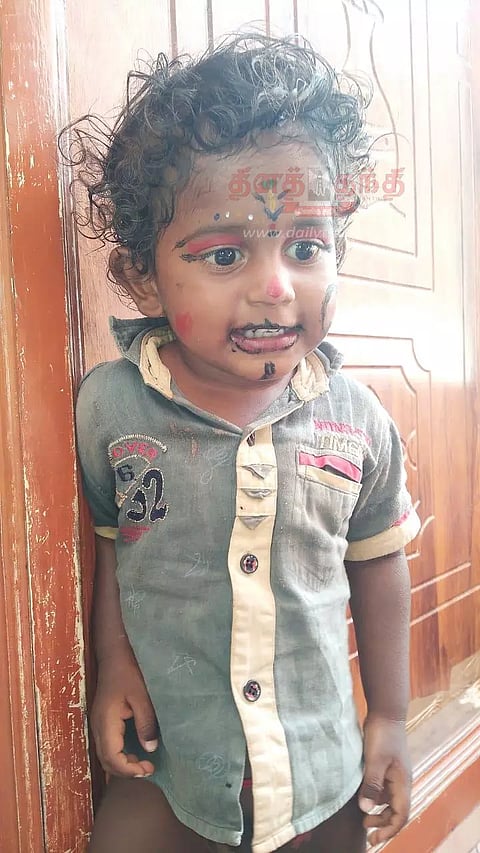 2½ வயது ஆண் குழந்தை அடித்துக்கொலை
