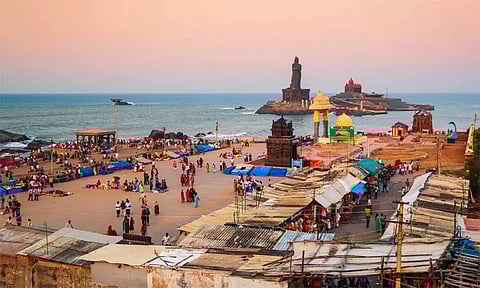 குமரி மாவட்டத்தில் கடலில் இறங்கி புத்தாண்டு கொண்டாட தடை