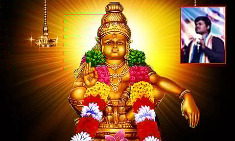 சுவாமி அய்யப்பனுக்கு எதிராக அவதூறு பேச்சு; நடவடிக்கை கோரி தெலுங்கானாவில் போராட்டம்
