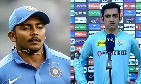 'பயிற்சியாளர்கள் எதற்காக இருக்கிறார்கள்?' - பிரித்வி ஷாவை தேர்வு செய்யாதது ஏன்? - கவுதம் கம்பீர் கேள்வி