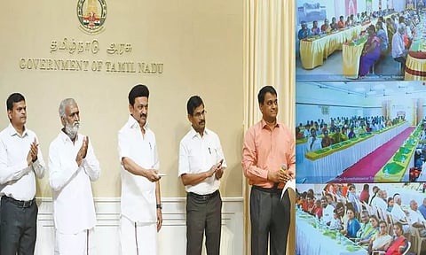 ராமேசுவரம், மதுரை, திருவண்ணாமலை கோவில்களில் நாள் முழுவதும் அன்னதானம் வழங்கும் திட்டம்