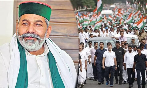 ராகுல் காந்தியின் இந்திய ஒற்றுமை நடைப்பயணத்தில் பங்கேற்க மாட்டேன் - ராகேஷ் திகாயத்