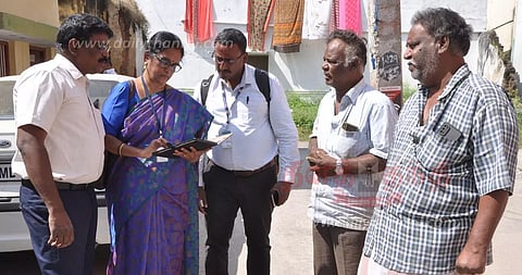 பொதுமக்களின் வாழ்க்கை தரம் குறித்து கணக்கெடுக்கும் பணி