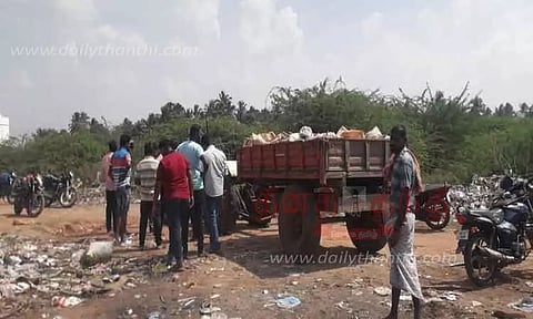 டிராக்டர் சிறைபிடிப்பு