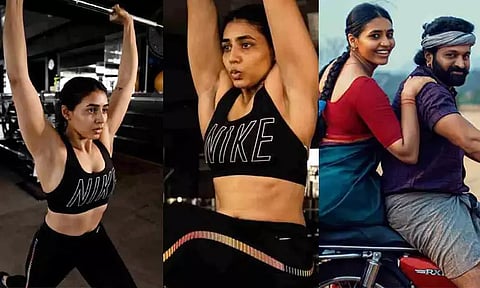 தேசிய நீச்சல் வீராங்கனையான "காந்தாரா" நாயகி லீலா என்ற சப்தமி கவுடா