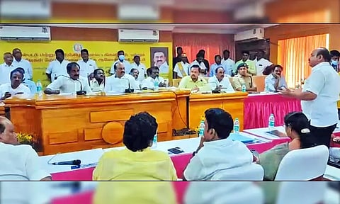 நீர்நிலைகளில் கழிவுநீரை கலக்கும் லாரிகளின் உரிமம் ரத்து - அமைச்சர் மெய்யநாதன் எச்சரிக்கை