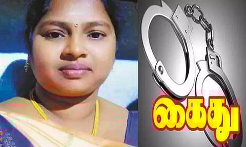 பெரியபாளையத்தில் சொத்து தகராறில் இளம்பெண் அடித்துக்கொலை; தி.மு.க. நிர்வாகி மகன் கைது