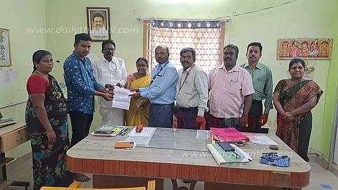 விபத்தில் உயிரிழந்தவரின் வாரிசுதாரருக்கு பணி நியமன ஆணை