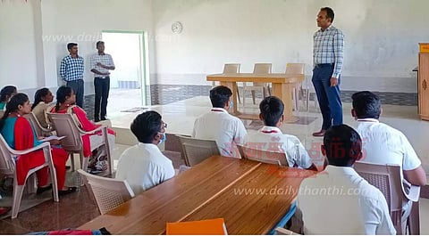 ஜி.பி.பார்மசி கல்லூரியில் வளாக நேர்காணல்