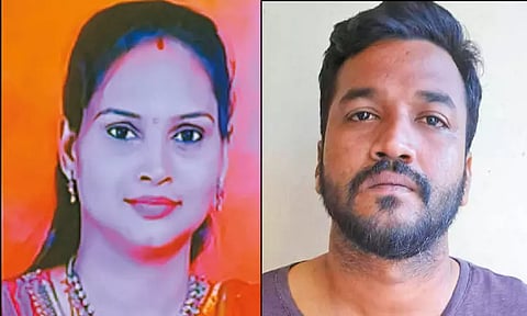 புத்தாண்டில் மது அருந்தியதால் தகராறு: காதல் மனைவியை கழுத்தை நெரித்து கொன்ற கணவன் கைது...!