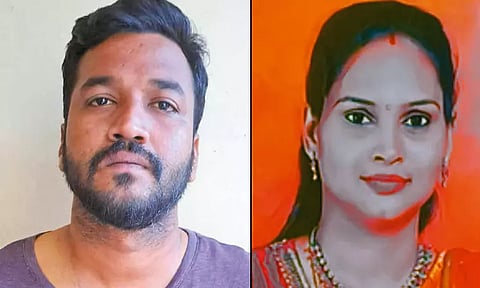 புத்தாண்டில் நண்பர்களுடன் மது அருந்தியதால் தகராறு: காதல் மனைவி கழுத்தை நெரித்து கொலை - நாடகமாடிய கணவன் கைது