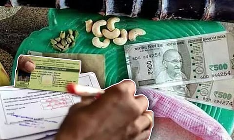 காஞ்சீபுரம் மாவட்டத்தில் பொங்கல் பரிசு தொகுப்பு டோக்கன் வழங்கும் பணி தொடக்கம்