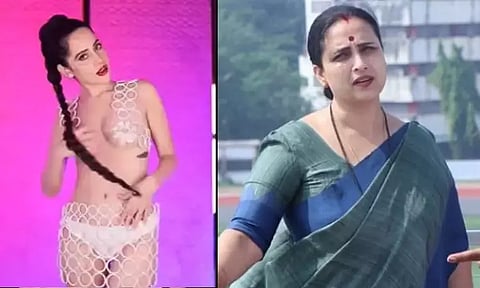 ஏதாவது தெரியுதா...! என்னை கைது செய்ய முடியாது...! உர்பி ஜாவித் சவால்