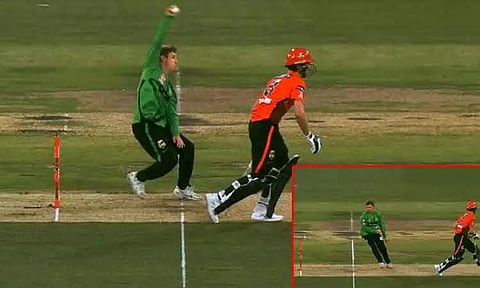 மன்கட் ரன் அவுட் செய்த ஆடம் ஜம்பா...நாட் அவுட் கொடுத்த நடுவர்கள்... காரணம் என்ன ?