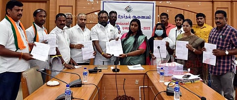 மாவட்டத்தில் 14.35 லட்சம் வாக்காளர்கள்