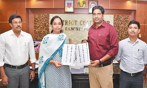 காஞ்சீபுரம் மாவட்டத்தில் 13¼ லட்சம் வாக்காளர்கள் - கலெக்டர் தகவல்