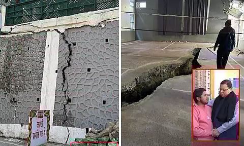 உத்தரகாண்டில் தொடர் கட்டிட விரிசல்; இஸ்ரோ, ஐ.ஐ.டி.யுடன் பேசி வருகிறோம்: முதல்-மந்திரி தகவல்