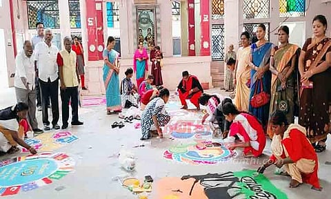 விருதுநகரில் கோலப்போட்டி