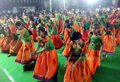 வள்ளி, கும்மியாட்ட அரங்கேற்ற நிகழ்ச்சி