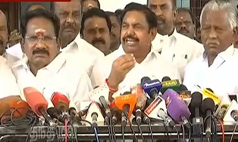 "கவர்னருக்கு எதிராக முதல் அமைச்சர் தீர்மானம் கொண்டுவந்தது மரபு அல்ல"- எடப்பாடி பழனிசாமி பேட்டி