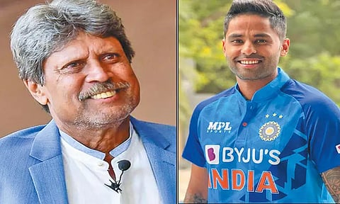 சூர்யகுமார் போன்ற வீரர்கள் நூற்றாண்டுக்கு ஒரு முறை மட்டுமே கிடைப்பார்கள் - கபில்தேவ்