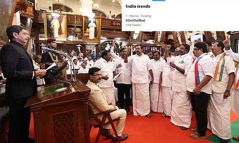 'கெட்அவுட் ரவி' இந்திய அளவில் டிரெண்ட் ஆன ஹேஷ்டேக்