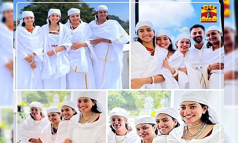 நீலகிரி ஹெத்தையம்மன் கோவில் திருவிழாவுக்கு பாரம்பரிய உடையில் வந்த சாய் பல்லவி