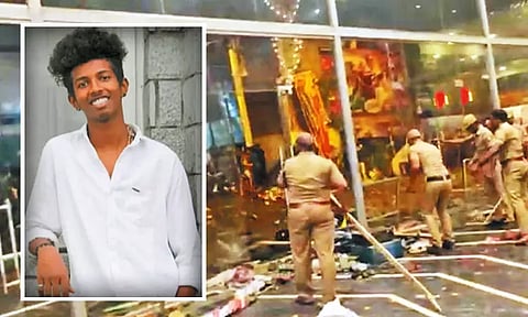 'துணிவு' படம் பார்க்க சென்றபோது சம்பவம்: லாரியில் ஏறி ஆட்டம்போட்ட அஜித் ரசிகர் தவறி விழுந்து சாவு