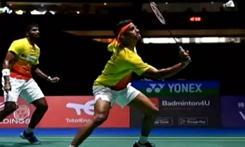 மலேசிய ஓபன் பேட்மிண்டன்; சாத்விக் சாய்ராஜ்-சிராக் ஷெட்டி ஜோடி அரை இறுதிக்கு முன்னேற்றம்
