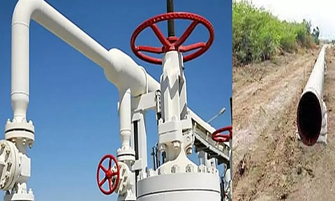 மணலிபுதுநகர் பகுதிகளில் வீடுகளுக்கு குழாய் மூலம் எரிவாயு வினியோகம்