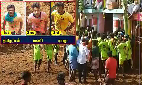 பாலமேடு ஜல்லிக்கட்டு நிறைவு..! 23 காளைகளை அடக்கி சின்னப்பட்டி தமிழரசன் முதல் பரிசு