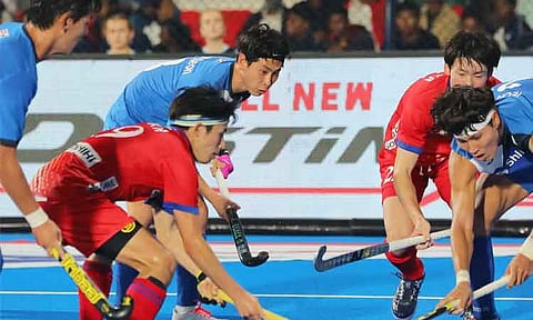 ஹாக்கி உலகக்கோப்பை: ஜப்பான் அணியை வீழ்த்தி கொரியா வெற்றி