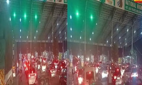 பொங்கல் பண்டிகை முடிந்து மீண்டும் சென்னை திரும்பும் மக்கள்: சுங்கச்சாவடியில் போக்குவரத்து நெரிசல்