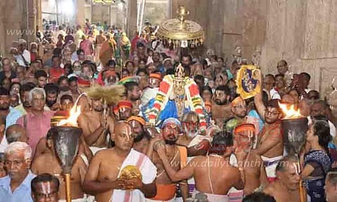 ரெங்கநாச்சியார் வைகுண்ட ஏகாதசி ராப்பத்து உற்சவம் தொடக்கம்