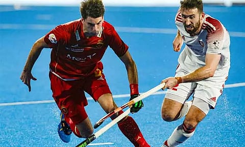 ஹாக்கி உலகக்கோப்பை: ஸ்பெயின் அணியை வீழ்த்தி இங்கிலாந்து வெற்றி