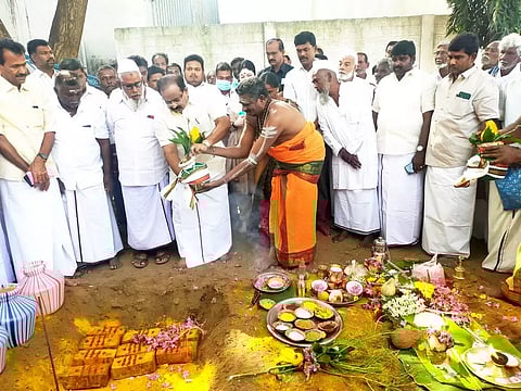 ரூ.2½ கோடி பணிகளுக்கு பூமி பூஜை