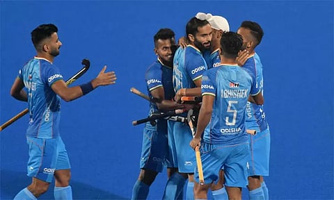 உலகக் கோப்பை ஆக்கி: வேல்ஸ் அணியை வீழ்த்தி இந்தியா வெற்றி