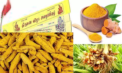 திருமண அழைப்பிதழில் மஞ்சள் பூசுவது ஏன்?