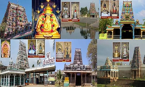 நகரத்தாரின் 9 ஆலயங்கள்