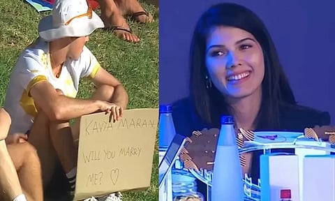 காவ்யா மாறன் என்னை திருமணம் செய்து கொள்வாயா? - தென் ஆப்பிரிக்க கிரிக்கெட் லீக்கில் நடந்த ருசிகர சம்பவம் - வீடியோ...!