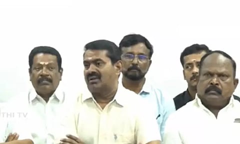 "ஈரோடு இடைத்தேர்தலில் நான் போட்டியிடவில்லை" - சீமான்