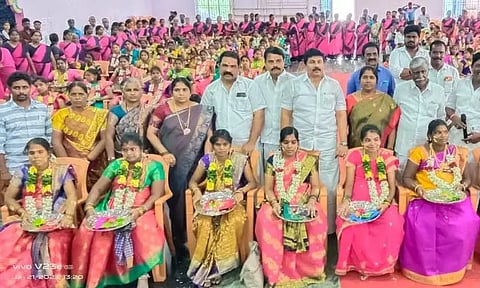 150 கர்ப்பிணிகளுக்கு சமுதாய வளைகாப்பு