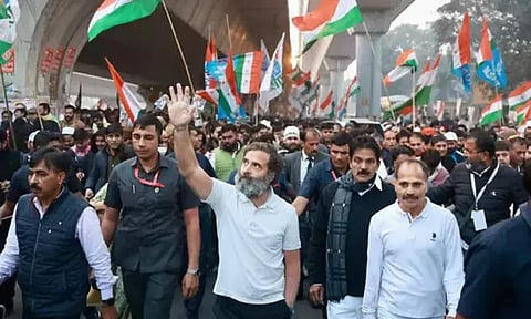 இந்திய ஒற்றுமைப் பயணம்: ராகுல் காந்தியுடன் காஷ்மீரி பண்டிட்கள் சந்திப்பு