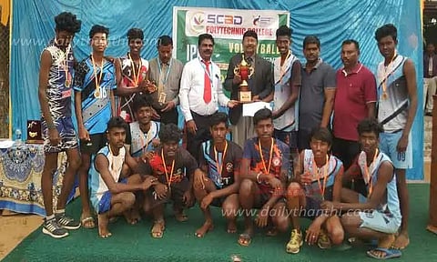 மண்டல கைப்பந்து போட்டி