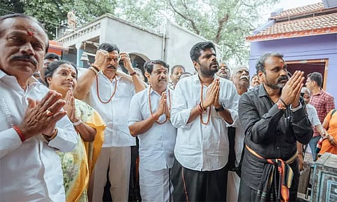 ஈரோடு இடைத்தேர்தலில் நாங்கள் யார் என்று காட்டவேண்டிய நிலைமை பாஜகவுக்கு இல்லை - அண்ணாமலை