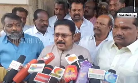 'இரட்டை இலை சின்னத்தை முடக்க வாய்ப்புள்ளது' - டி.டி.வி. தினகரன்